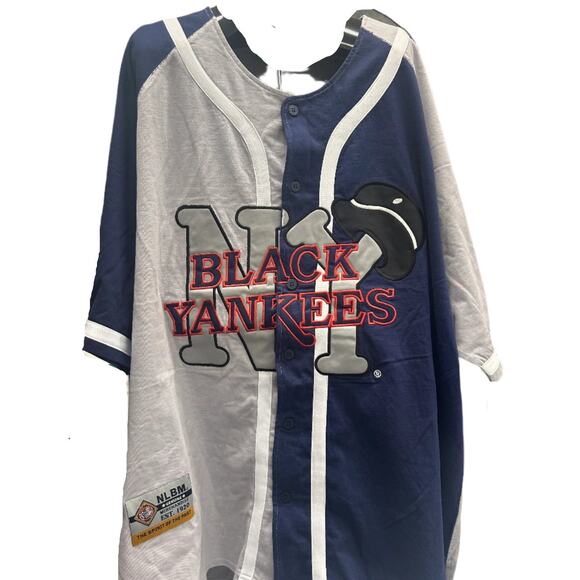 Black Yankees Baseball Jersey Size 4XL NWT New York - Picture 1 of 7